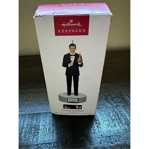 Hallmark 2023 The Office Dundie Winner! Ornament With Sound - Picture 5 of 8